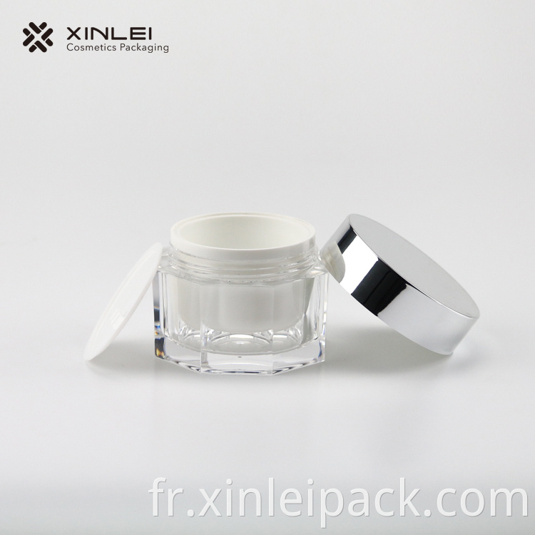 15 g Octangle Cosmetics Acrylic Jar